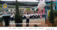 Desktop Screenshot of colegiocooperativocarb.net
