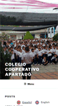 Mobile Screenshot of colegiocooperativocarb.net
