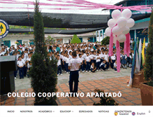 Tablet Screenshot of colegiocooperativocarb.net